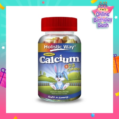 HOLISTIC WAY Children’s Calcium & D3 Gummy 90s