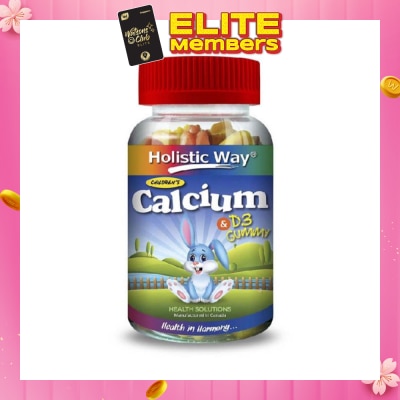 HOLISTIC WAY Children’s Calcium & D3 Gummy 90s