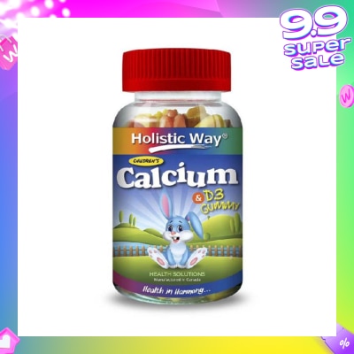 HOLISTIC WAY Children’s Calcium & D3 Gummy 90s