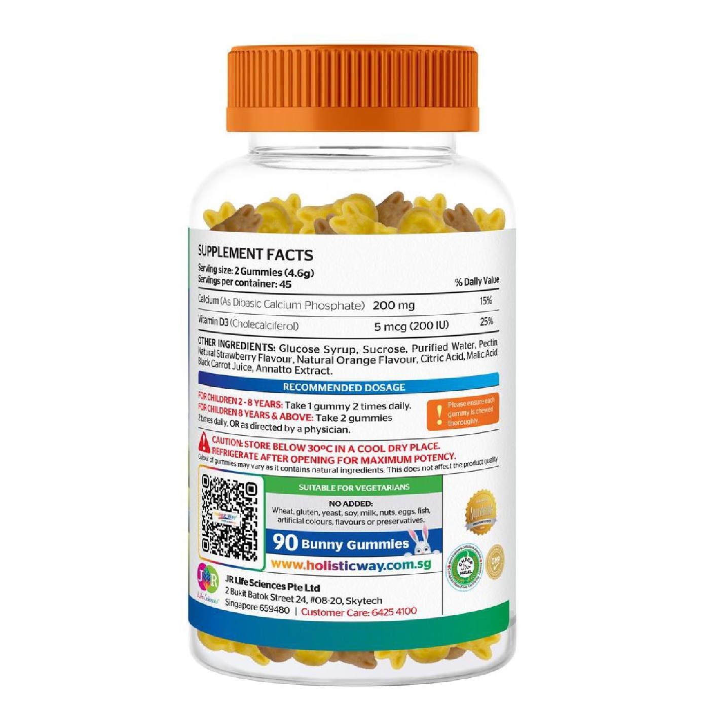 Children’s Calcium & D3 Gummy 90s image