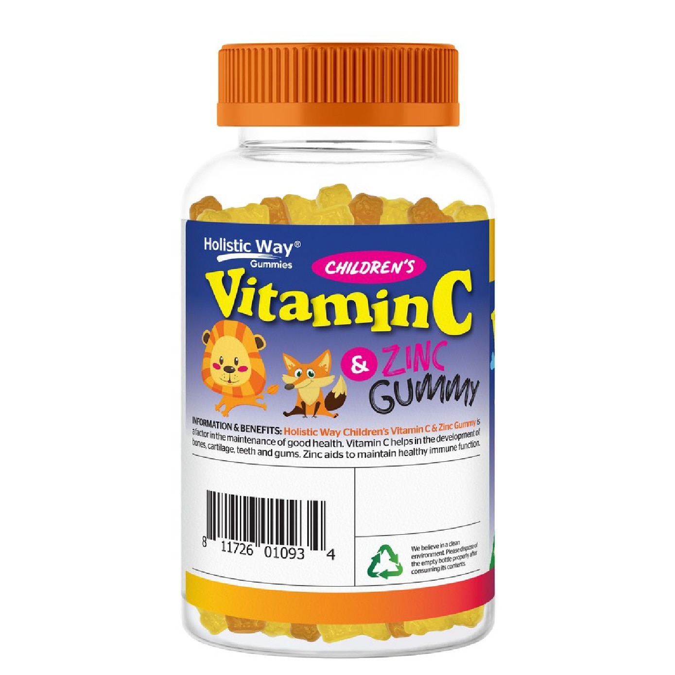 Children’s Vitamin C & Zinc Gummy 90s image
