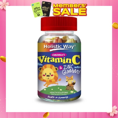 HOLISTIC WAY Children’s Vitamin C & Zinc Gummy 90s