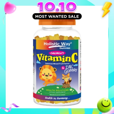 HOLISTIC WAY Children’s Vitamin C & Zinc Gummy 90s image