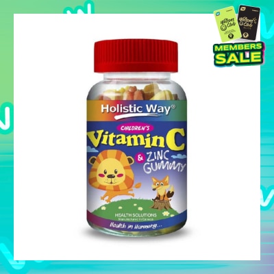 HOLISTIC WAY Children’s Vitamin C & Zinc Gummy 90s