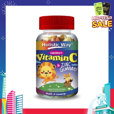 HOLISTIC WAY Children’s Vitamin C & Zinc Gummy 90s