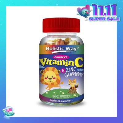 HOLISTIC WAY Children’s Vitamin C & Zinc Gummy 90s