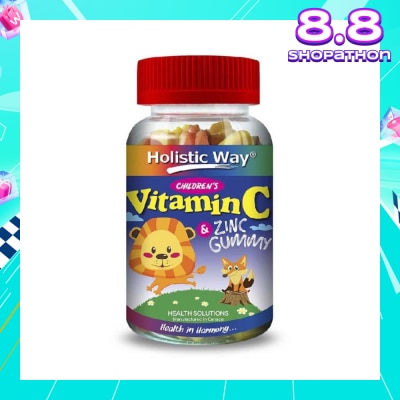 HOLISTIC WAY Children’s Vitamin C & Zinc Gummy 90s