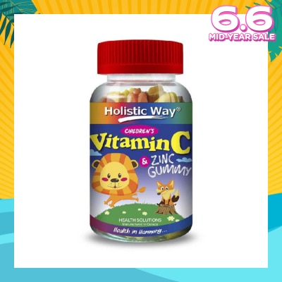HOLISTIC WAY Children’s Vitamin C & Zinc Gummy 90s