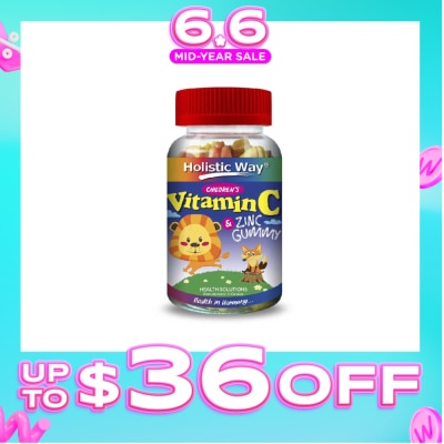HOLISTIC WAY - Children’s Vitamin C & Zinc Gummy 90s
