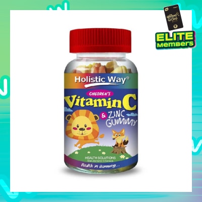 HOLISTIC WAY Children’s Vitamin C & Zinc Gummy 90s