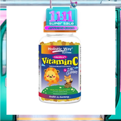 HOLISTIC WAY Children’s Vitamin C & Zinc Gummy 90s image