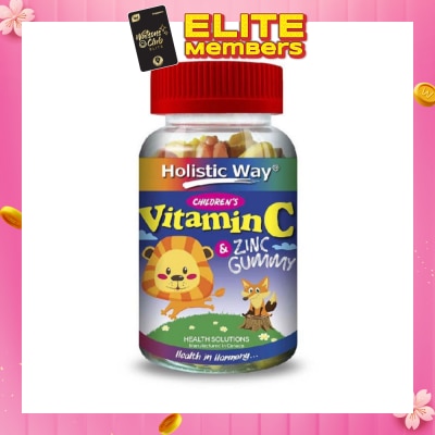 HOLISTIC WAY Children’s Vitamin C & Zinc Gummy 90s