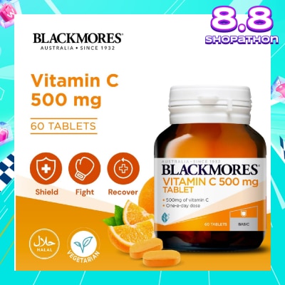 BLACKMORES Vitamin C 500mg Tablet 60s