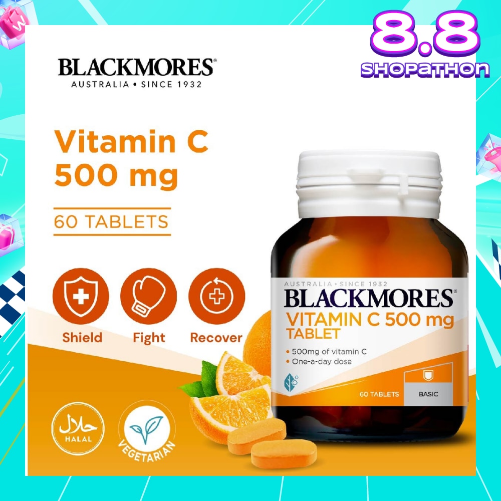 Vitamin C 500mg Tablet 60s