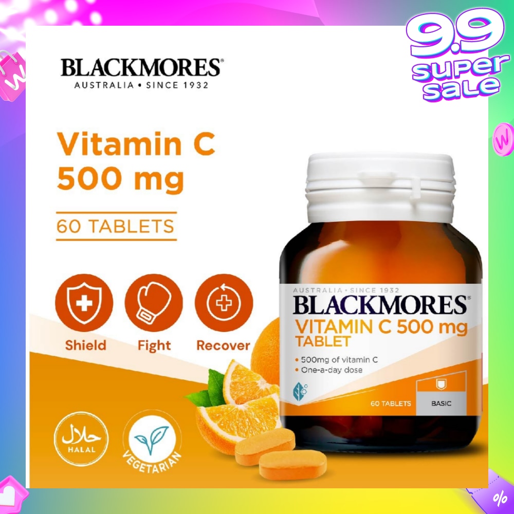 Vitamin C 500mg Tablet 60s