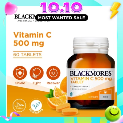 BLACKMORES Vitamin C 500mg Tablet 60s (Expiry: Aug`2027) image