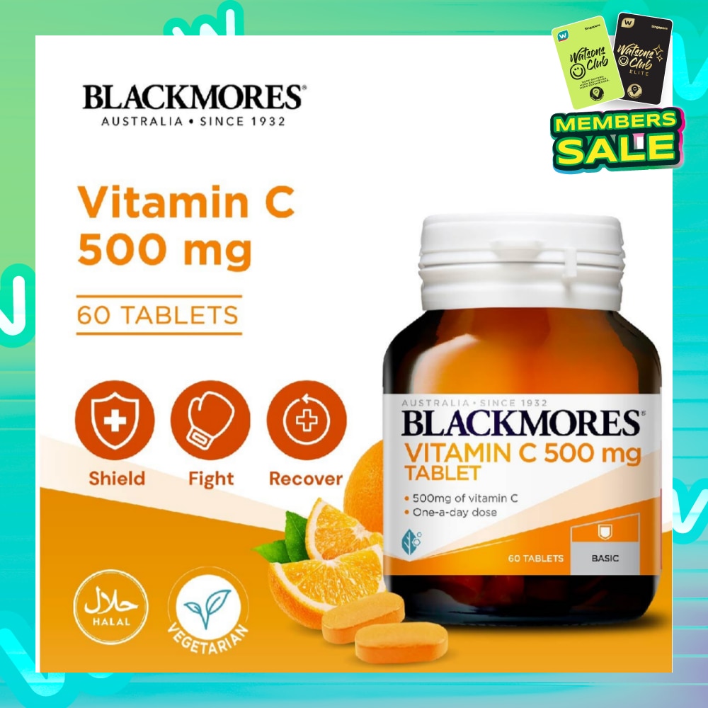 Vitamin C 500mg Tablet 60s