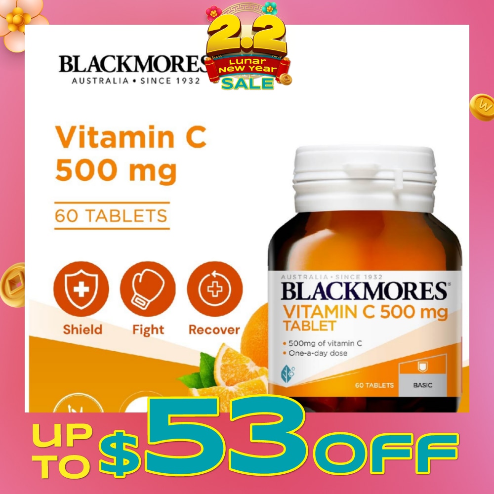 Vitamin C 500mg Tablet 60s