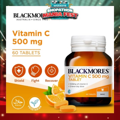 BLACKMORES - Vitamin C 500mg Tablet 60s