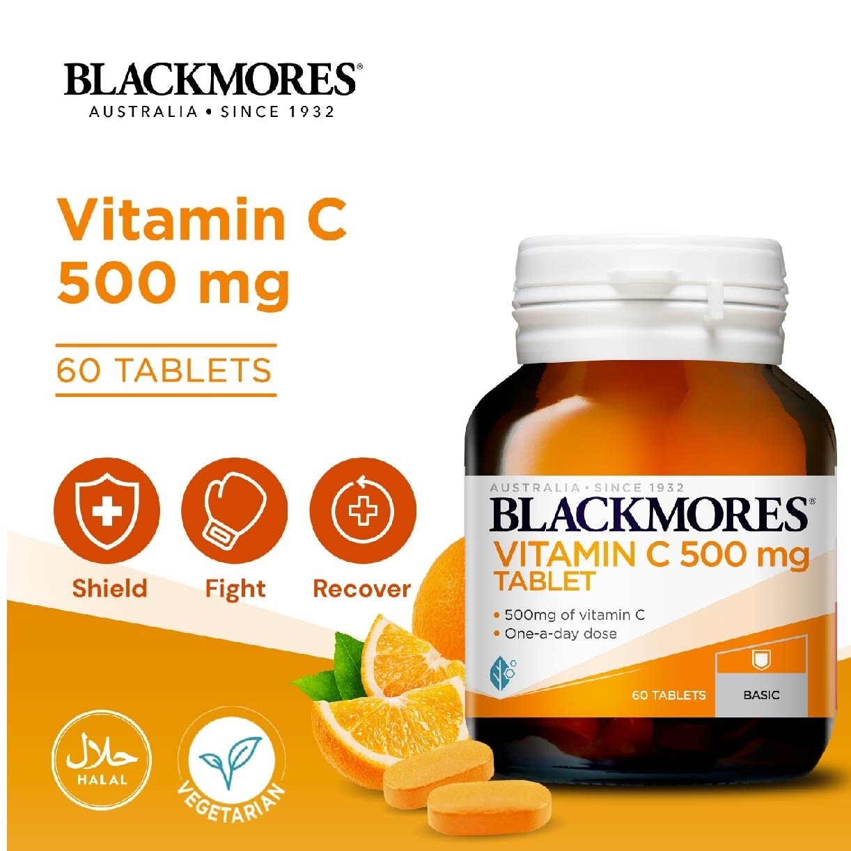 Blackmores Vitamin C 500mg Tablet 60s