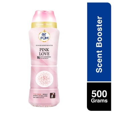 AR FUM In Wash Scent Booster Pink Love (Remove Odour + Long Lasting Fragrance + Anti-Static) 500g