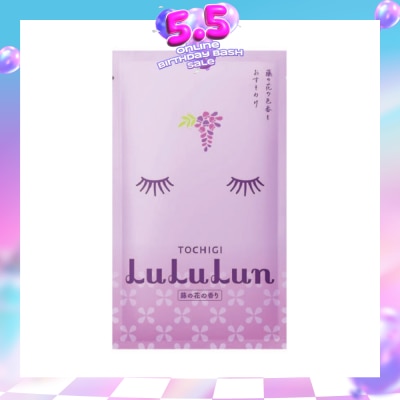 LULULUN - Face Mask Fuji Tochigi Sheet (For Moisturizing & Firming Effect) 1s (Expiry: Dec`2026)