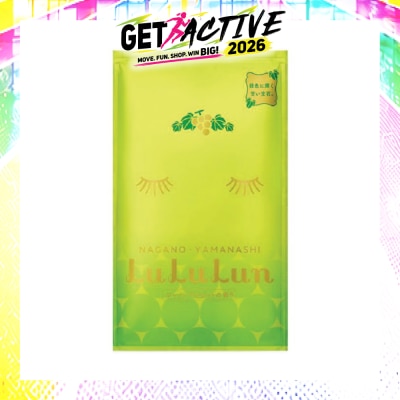 LULULUN - Face Mask Sheet Grape GR3 1s (Expiry: Jun`2027) image