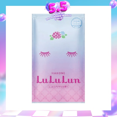 LULULUN - Face Mask Sheet Hakone (For Moisturize & Radiant Skin) 1s (Expiry: Dec`2026)