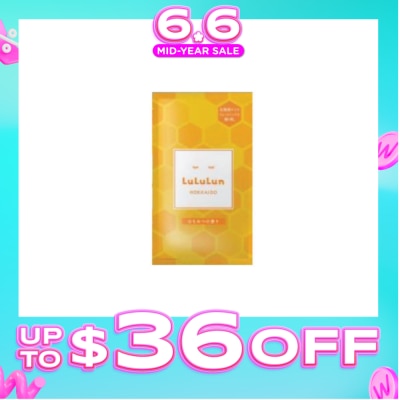 LULULUN - Premium Face Mask Sheet Honey (For Moisturizing & Firming Effect) 1s
