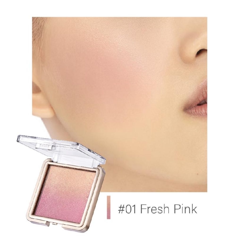 Nonstop Ombre Blush 01 Fresh Pink 1s