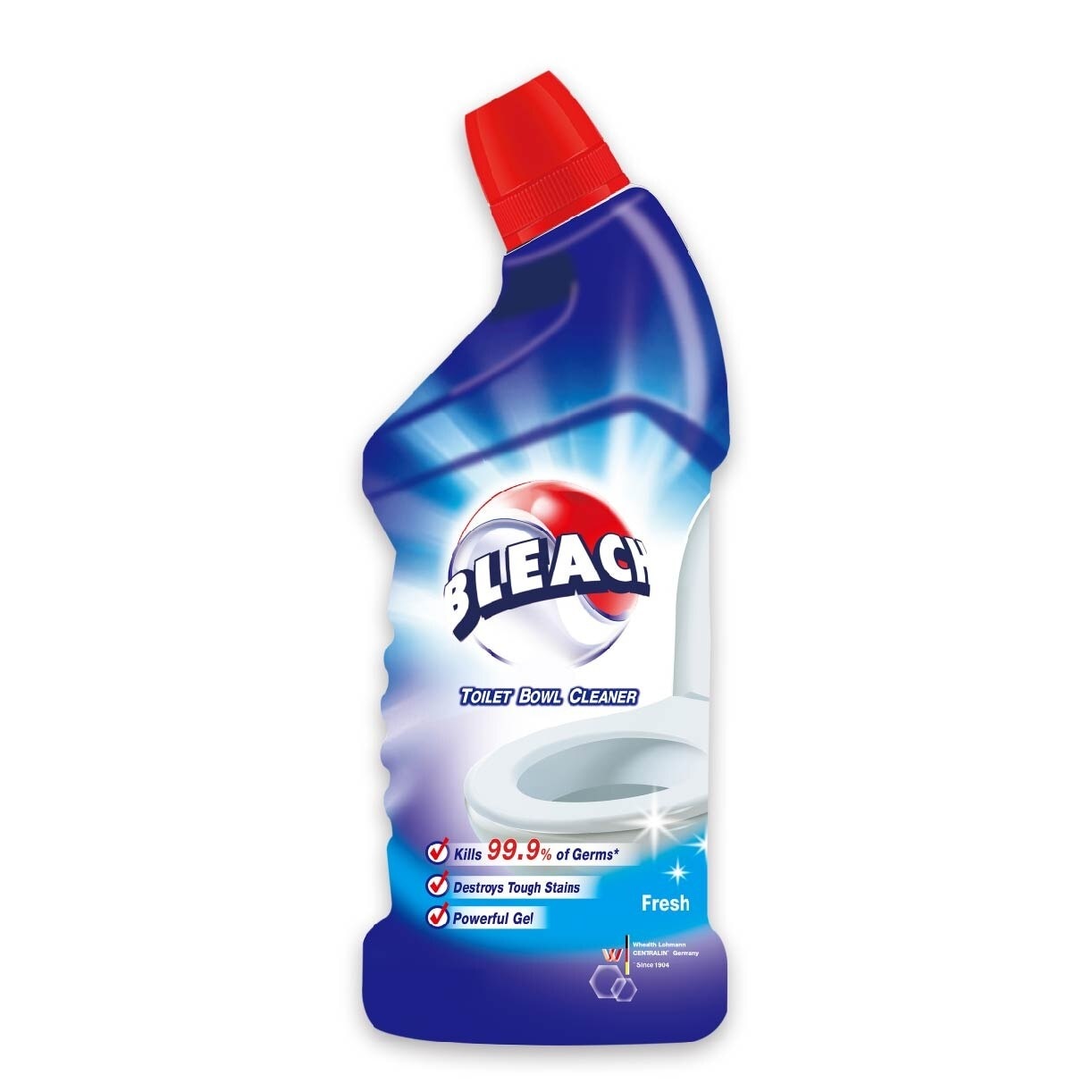 Bleach Toilet Bowl Cleaner 600ml