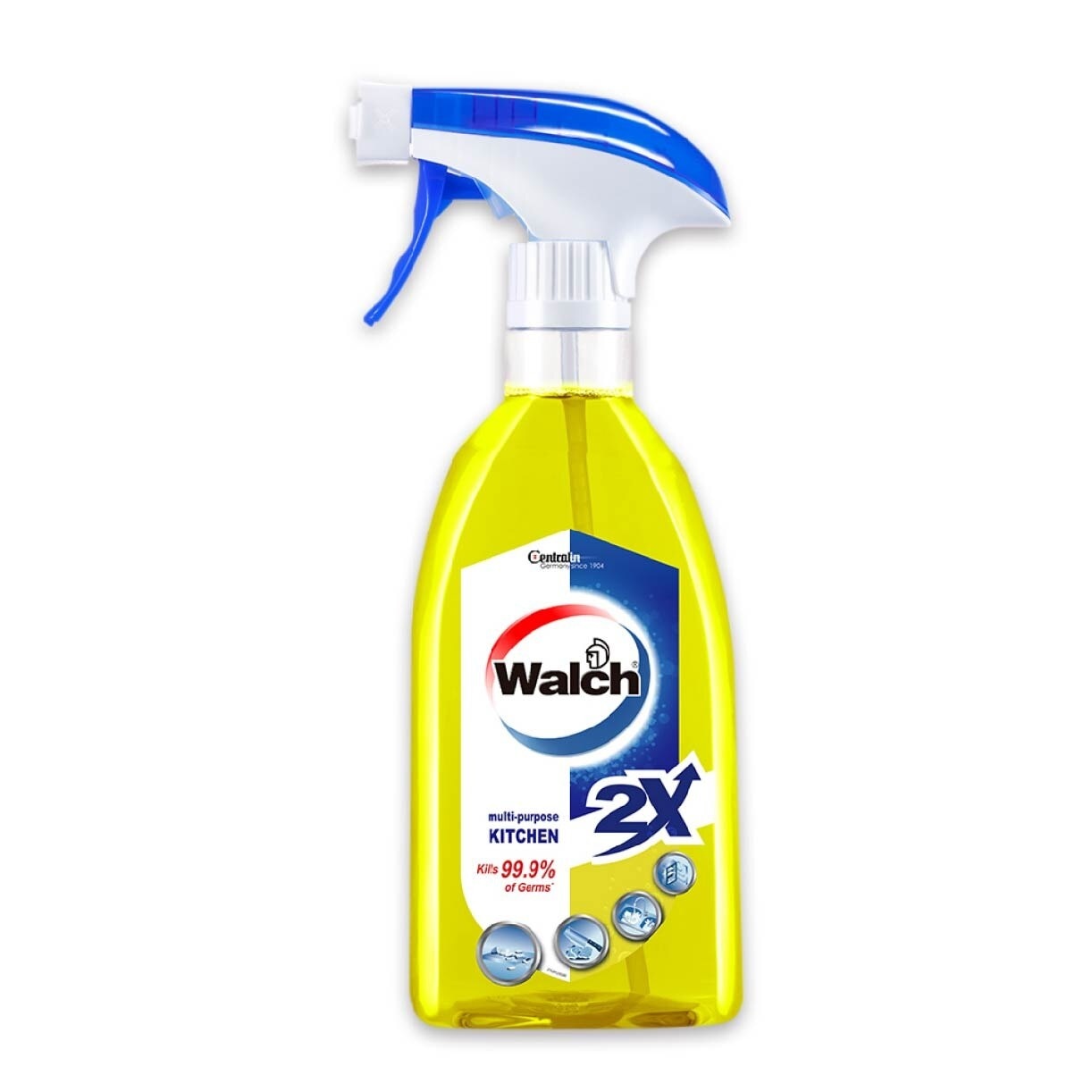 Multi-Purpose Cleaner 2X Kitchen (Kills 99.9% Germs + Suitable for Use Throughout The Kitchen) 500ml