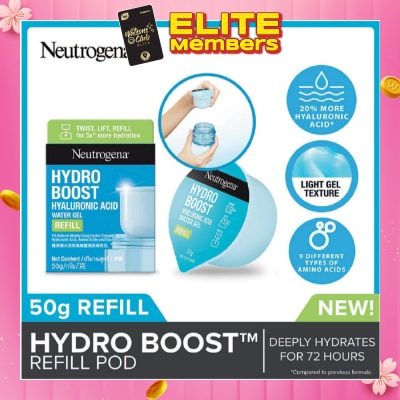 NEUTROGENA Hydro Boost Hyaluronic Acid Water Gel Refill 50g