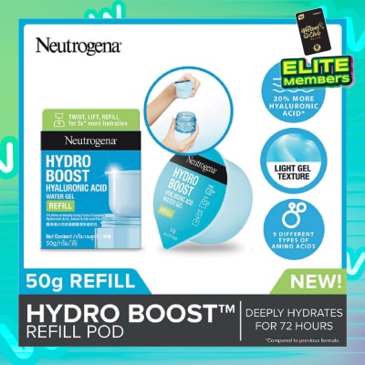NEUTROGENA Hydro Boost Hyaluronic Acid Water Gel Refill 50g
