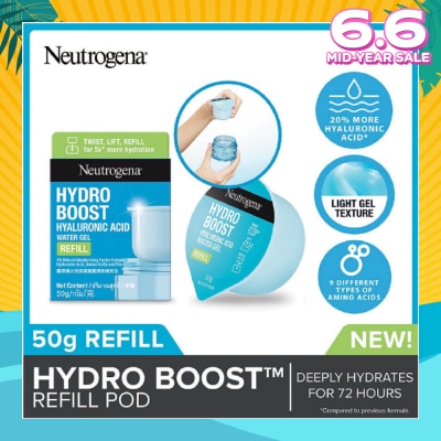 NEUTROGENA Hydro Boost Hyaluronic Acid Water Gel Refill 50g