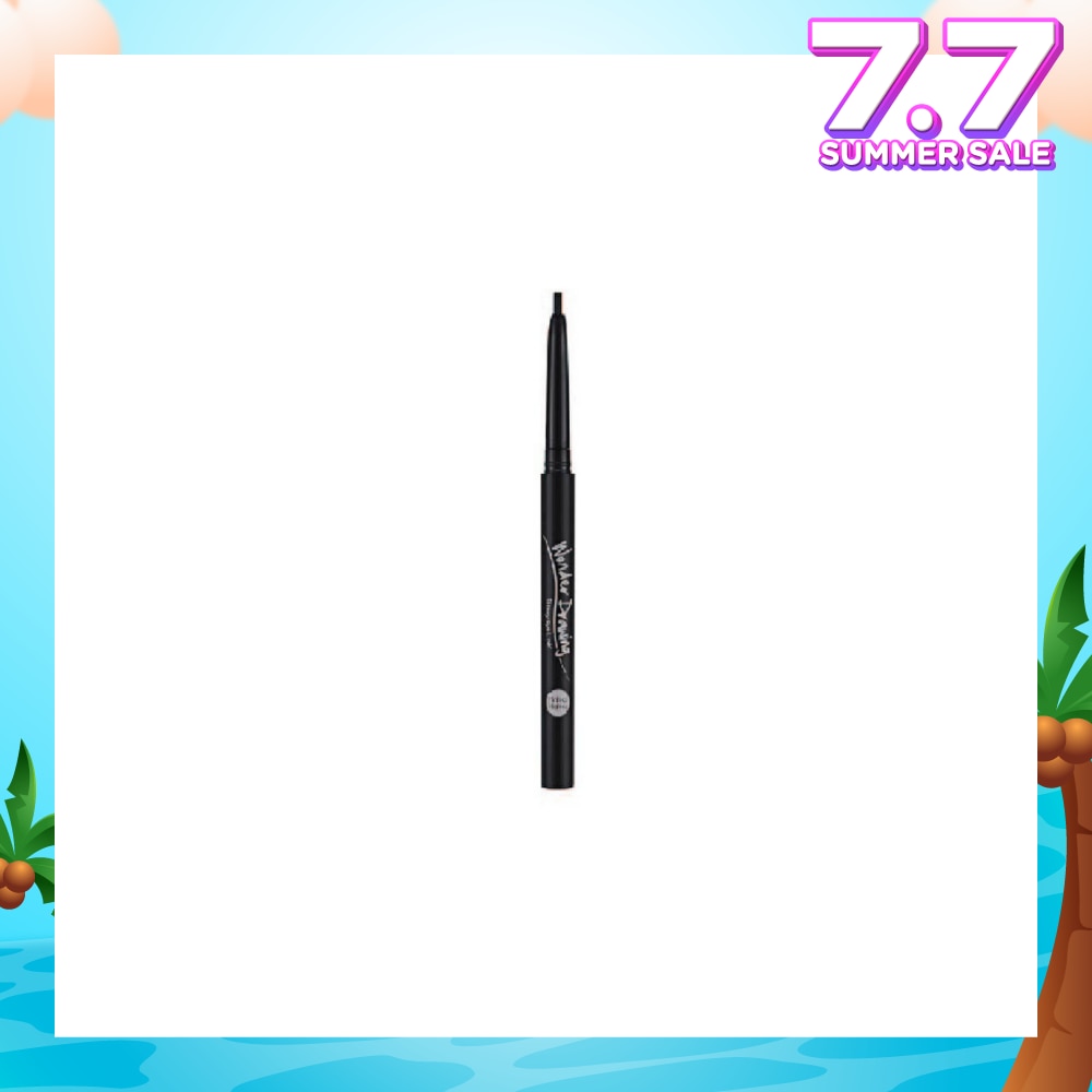 Wonder Drawing Skinny Eyeliner 01 Real Black 0.14g (Expiry: Feb`2026)