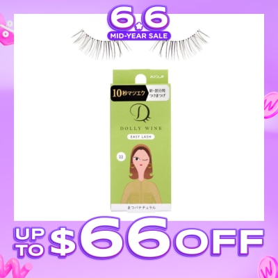 DOLLY WINK - Easy Lash 22 Matsuba Natural 1s (Expiry: Jan`2027)