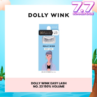 DOLLY WINK Easy Lash 23 150% Volume 1s