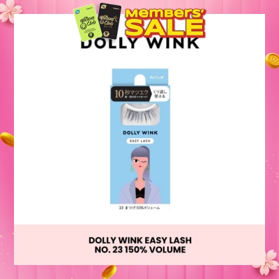 DOLLY WINK Easy Lash 23 150% Volume 1s