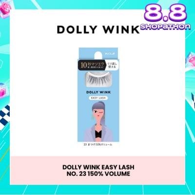 DOLLY WINK Easy Lash 23 150% Volume 1s