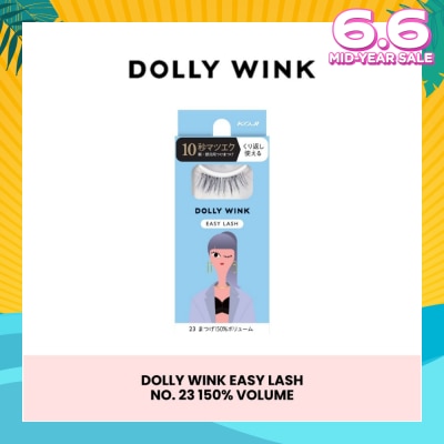 DOLLY WINK Easy Lash 23 150% Volume 1s
