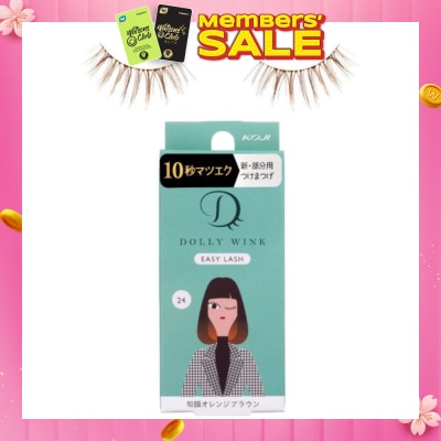 DOLLY WINK Easy Lash 24 Orange Brown 1s