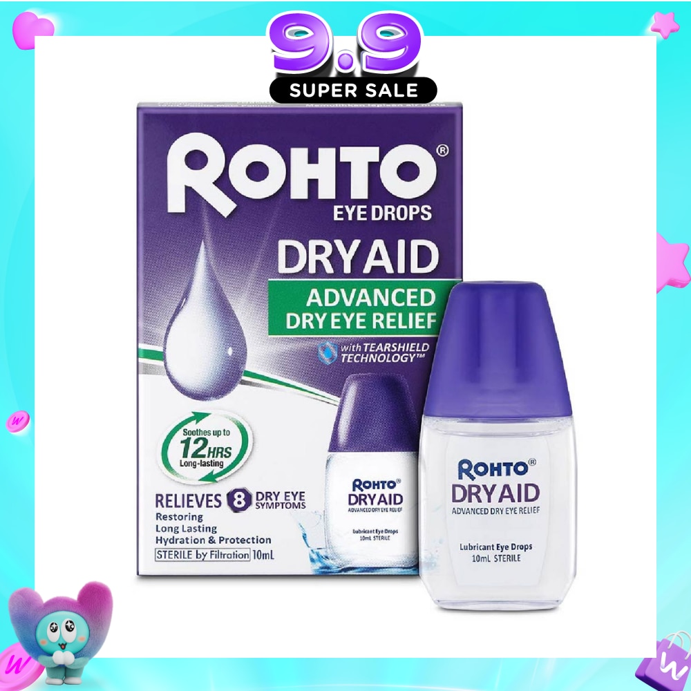 Eye Drops Dry Aid (Sterile + Advanced Dry Eye Relief) 10ml image