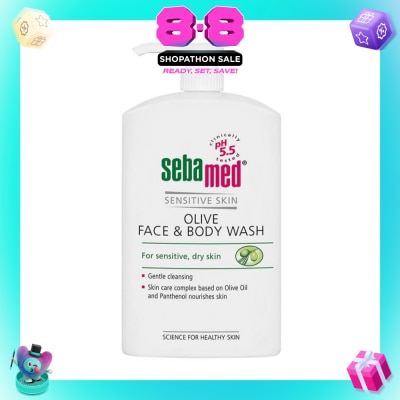 SEBAMED - Olive Face And Body Wash (For Dry And Sensitive Skin) 1000ml