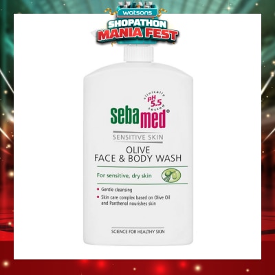 SEBAMED - Olive Face And Body Wash (For Dry And Sensitive Skin) 1000ml