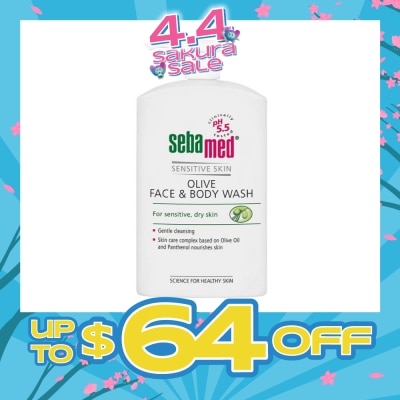 SEBAMED - Olive Face And Body Wash (For Dry And Sensitive Skin) 1000ml