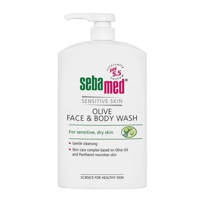 SEBAMED Olive Face And Body Wash (For Dry And Sensitive Skin) 1000ml