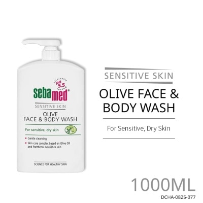 SEBAMED - Olive Face And Body Wash (For Dry And Sensitive Skin) 1000ml