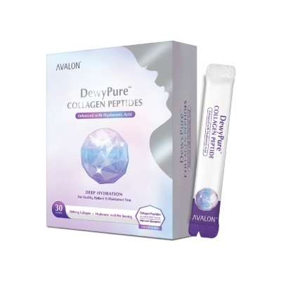 AVALON™ DewyPure Collagen Peptide Enhanced With Hyaluronic Acid Sachet 30s