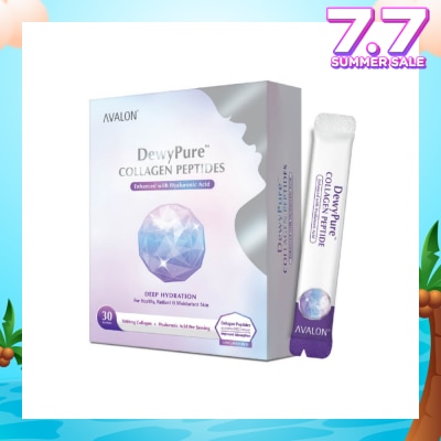 AVALON™ DewyPure Collagen Peptide Enhanced With Hyaluronic Acid Sachet 30s